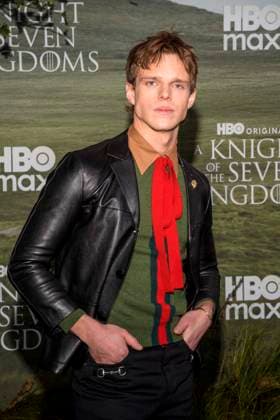 abb Finn Bennett on the black carpet at the theatrical release of the world premiere of HBO Max A Knight of the Seven Kingdoms of the US fantasy series at Zoo Palaast on 13 01 2025 in Berlin Berlin Germany