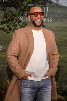 abb Veysel as a guest on the black carpet at the world premiere of HBO Max A Knight of the Seven Kingdoms, the US fantasy series at Zoo Palaast on 13 01 2025 in Berlin Berlin Germany