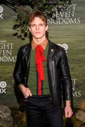 abb Finn Bennett on the black carpet at the theatrical release of the world premiere of HBO Max A Knight of the Seven Kingdoms of the US fantasy series at Zoo Palaast on 13 01 2025 in Berlin Berlin Germany