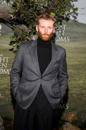 abb Edward Ashley on the black carpet at the theatrical release of the world premiere of HBO Max A Knight of the Seven Kingdoms of the US fantasy series at Zoo Palaast on 13 01 2025 in Berlin Berlin Germany