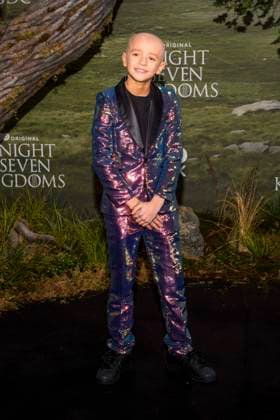 abb Dexter Sol Ansell on the black carpet at the theatrical release of the world premiere of HBO Max A Knight of the Seven Kingdoms the US American fantasy series at Zoo Palaast on 13 01 2025 in Berlin Berlin Germany