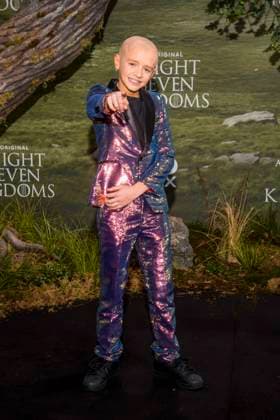 abb Dexter Sol Ansell on the black carpet at the theatrical release of the world premiere of HBO Max A Knight of the Seven Kingdoms the US American fantasy series at Zoo Palaast on 13 01 2025 in Berlin Berlin Germany