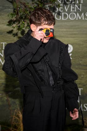 abb Shaun Thomas as guest on the black carpet at the world premiere of HBO Max A Knight of the Seven Kingdoms of the US fantasy series at Zoo Palaast on 13 01 2025 in Berlin Berlin Germany