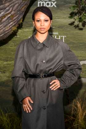 abb Myha™la Myhala Herrold as a guest on the black carpet at the world premiere of HBO Max A Knight of the Seven Kingdoms, the US fantasy series at Zoo Palaast on 13 01 2025 in Berlin Berlin Germany