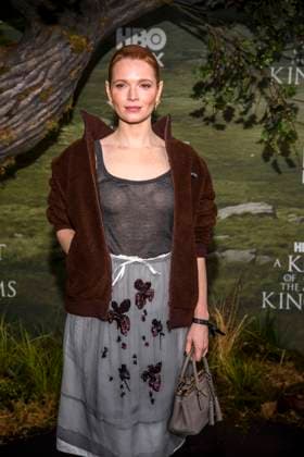 abb Karoline Herfurth as a guest on the black carpet at the world premiere of HBO Max A Knight of the Seven Kingdoms of the US fantasy series at Zoo Palaast on 13 01 2025 in Berlin Berlin Germany