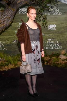 abb Karoline Herfurth as a guest on the black carpet at the world premiere of HBO Max A Knight of the Seven Kingdoms of the US fantasy series at Zoo Palaast on 13 01 2025 in Berlin Berlin Germany