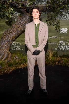 abb Eren M Guevercin as a guest on the black carpet at the world premiere of HBO Max A Knight of the Seven Kingdoms, the US fantasy series at Zoo Palaast on 13 01 2025 in Berlin Berlin Germany