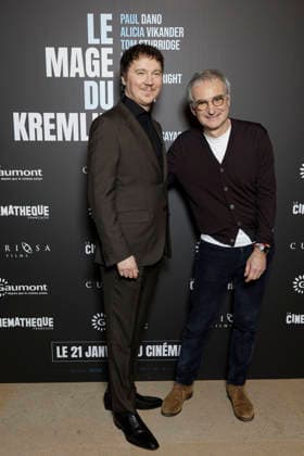 Avant-premiere Le Mage du Kremlin Paul Dano, Olivier Assayas - Avant-premiere Le Mage du Kremlin Ã la CinÃ matheque francaise, Paris, France, le 13 01 2026.  Copyright: xThierryxStefanopoulosx