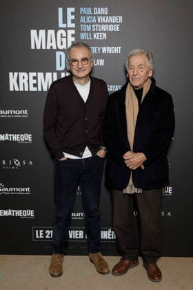 Avant-premiere Le Mage du Kremlin Olivier Assayas, Costa-Gavras - Avant-premiere Le Mage du Kremlin Ã la CinÃ matheque francaise, Paris, France, le 13 01 2026.  Copyright: xThierryxStefanopoulosx