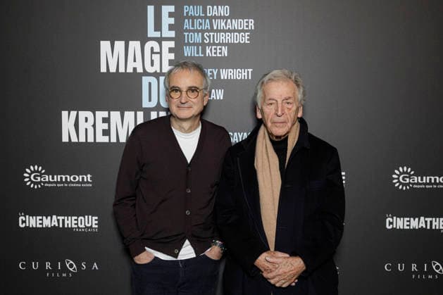 Avant-premiere Le Mage du Kremlin Olivier Assayas, Costa-Gavras - Avant-premiere Le Mage du Kremlin Ã la CinÃ matheque francaise, Paris, France, le 13 01 2026.  Copyright: xThierryxStefanopoulosx