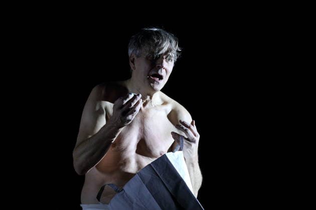 Jens Harzer during the photo rehearsal for Antigone at the Berliner Ensemble in Berlin, January 13, 2026 By Sophocles in the translation by Friedrich Hölderlin Directed by Johan Simons Stage Johannes Schütz Costumes Kevin Pieterse Premiere is on January 15, 2026 Berliner Ensemble Antigone