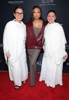 FilmHub & Siddhayatan Tirth productions present the Los Angeles red carpet premiere for the 4-Part docuseries Balance: A Perimenopause Journey at Pacific Design Centre Featuring: Sadhvi Siddhali Shree, Jennie Mai, Sadhvi Anubhuti Where: Los Angeles, California, United States When: 13 Jan 2026 Credit: Faye s Vision Cover Images EDITORIAL USE ONLY. NOT FOR USE BY NEWSPAPERS BASED IN THE UK. Copyright: xx coverimg55381299