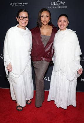 FilmHub & Siddhayatan Tirth productions present the Los Angeles red carpet premiere for the 4-Part docuseries Balance: A Perimenopause Journey at Pacific Design Centre Featuring: Sadhvi Siddhali Shree, Jennie Mai, Sadhvi Anubhuti Where: Los Angeles, California, United States When: 13 Jan 2026 Credit: Faye s Vision Cover Images EDITORIAL USE ONLY. NOT FOR USE BY NEWSPAPERS BASED IN THE UK. Copyright: xx coverimg55381300