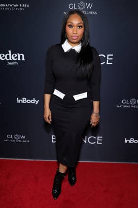 FilmHub & Siddhayatan Tirth productions present the Los Angeles red carpet premiere for the 4-Part docuseries Balance: A Perimenopause Journey at Pacific Design Centre Featuring: Angell Conwell Where: Los Angeles, California, United States When: 13 Jan 2026 Credit: Faye s Vision Cover Images EDITORIAL USE ONLY. NOT FOR USE BY NEWSPAPERS BASED IN THE UK. Copyright: xx coverimg55381327