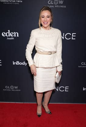 FilmHub & Siddhayatan Tirth productions present the Los Angeles red carpet premiere for the 4-Part docuseries Balance: A Perimenopause Journey at Pacific Design Centre Featuring: Alyssa Milano Where: Los Angeles, California, United States When: 13 Jan 2026 Credit: Faye s Vision Cover Images EDITORIAL USE ONLY. NOT FOR USE BY NEWSPAPERS BASED IN THE UK. Copyright: xx coverimg55381194