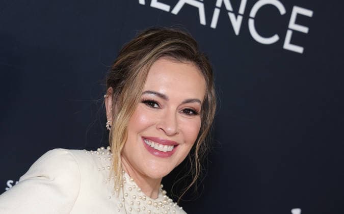 FilmHub & Siddhayatan Tirth productions present the Los Angeles red carpet premiere for the 4-Part docuseries Balance: A Perimenopause Journey at Pacific Design Centre Featuring: Alyssa Milano Where: Los Angeles, California, United States When: 13 Jan 2026 Credit: Faye s Vision Cover Images EDITORIAL USE ONLY. NOT FOR USE BY NEWSPAPERS BASED IN THE UK. Copyright: xx coverimg55381199