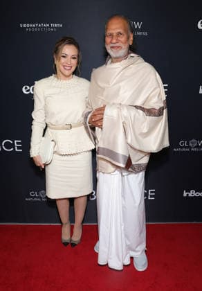 FilmHub & Siddhayatan Tirth productions present the Los Angeles red carpet premiere for the 4-Part docuseries Balance: A Perimenopause Journey at Pacific Design Centre Featuring: Alyssa Milano, Acharya Shree Yogeesh Where: Los Angeles, California, United States When: 13 Jan 2026 Credit: Faye s Vision Cover Images EDITORIAL USE ONLY. NOT FOR USE BY NEWSPAPERS BASED IN THE UK. Copyright: xx coverimg55381208