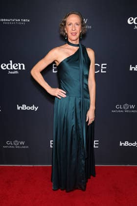 FilmHub & Siddhayatan Tirth productions present the Los Angeles red carpet premiere for the 4-Part docuseries Balance: A Perimenopause Journey at Pacific Design Centre Featuring: Dr. Julie Brush Where: Los Angeles, California, United States When: 13 Jan 2026 Credit: Faye s Vision Cover Images EDITORIAL USE ONLY. NOT FOR USE BY NEWSPAPERS BASED IN THE UK. Copyright: xx coverimg55381100