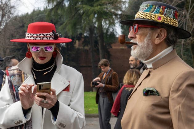 Florence, Pitti Uomo 109 14 01 2026 Florence Italy  Copyright: xgiannixpasquinix xipa-agency.netx xgiannixpasquini IPAx IPA_Agency_IPA70050557