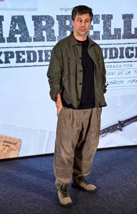 January 14, 2026, Madrid, Madrid, SPAIN: Photocall with actors Natalia de Molina, Hugo Silva, and Manuela Calle; creator and director Dani de la Torre; journalists Arturo Lezcano and Nacho Carretero, whose original idea inspired the series; and executive producers Fran AraoÂºjo (Movistar Plus+) and Pepe Ripoll Madrid SPAIN - ZUMAz108 20260114_znp_z108_018 Copyright: xRichardxZubelzux