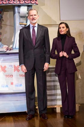14-01-2026 Valencia Queen Letizia and King Felipe visited the Transformation of Valencia 1866-2026 exhibition, organized by the Las Provincias newspaper, on the occasion of its 160th anniversary in Valencia. No Spain Â  Copyright: xPPEx