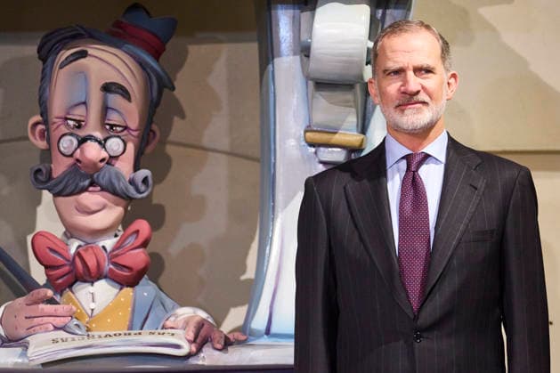 14-01-2026 Valencia King Felipe visited the Transformation of Valencia 1866-2026 exhibition, organized by the Las Provincias newspaper, on the occasion of its 160th anniversary in Valencia. No Spain Â  Copyright: xPPEx