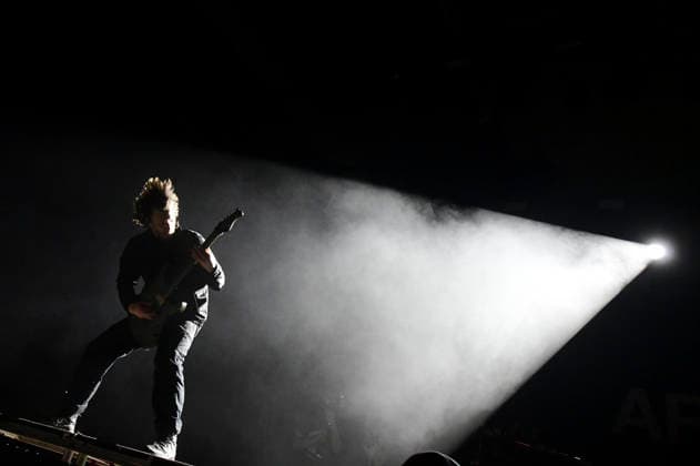 Adam Christianson from the Architects live at a concert in the Swiss Life Hall Hannover, 13 01 202 Foto:xN.xHeuselx xFuturexImagex architects_6111