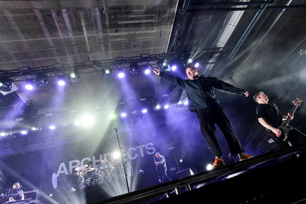 The Architects live at a concert in the Swiss Life Hall Hanover, 13 01 202 Foto:xN.xHeuselx xFuturexImagex architects_6112