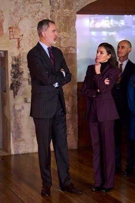 14-01-2026 Valencia Queen Letizia and King Felipe visited the Transformation of Valencia 1866-2026 exhibition, organized by the Las Provincias newspaper, on the occasion of its 160th anniversary in Valencia. No Spain Â  Copyright: xPPEx