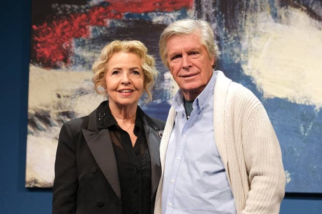 They have known each other for more than 40 years and are now on stage together for the first time Michaela May and Sigmar Solbach can be seen in Hamburg in the play Der Abschiedsbrief at the Komödie Winterhuder Fährhaus Sigmar Solbach will turn 80 in October, next year this comedy will go on tour, photo rehearsal on 14 1 2026 in Hamburg