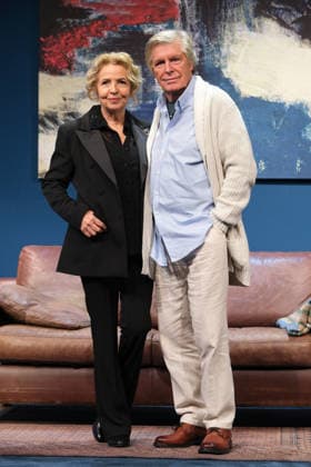 They have known each other for more than 40 years and are now on stage together for the first time Michaela May and Sigmar Solbach can be seen in Hamburg in the play Der Abschiedsbrief at the Komödie Winterhuder Fährhaus Sigmar Solbach will turn 80 in October, next year this comedy will go on tour, photo rehearsal on 14 1 2026 in Hamburg