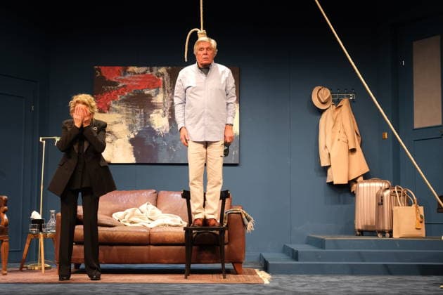 They have known each other for more than 40 years and are now on stage together for the first time Michaela May and Sigmar Solbach can be seen in Hamburg in the play Der Abschiedsbrief at the Komödie Winterhuder Fährhaus Sigmar Solbach will turn 80 in October, next year this comedy will go on tour, photo rehearsal on 14 1 2026 in Hamburg