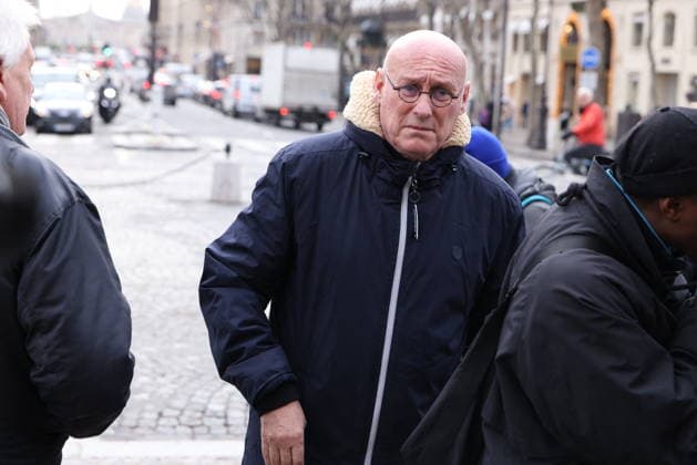 Figure of French Football Rolland Courbis funeral - Paris Bernard Laporte arriving to the funeral ceremony for Rolland Courbis at Madeleine church in Paris, France on January 14, 2026. Rolland Courbis, a former French footballer, coach and outspoken media commentator has died aged 72. Photo by Jerome Domine ABACAPRESS.COM Paris France  Copyright: xDominexJerome ABACAx