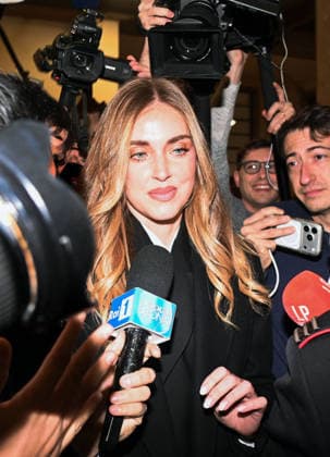 Chiara Ferragni Arrives In Court For Pandoro Gate - Milan Chiara Ferragni arrives at the Milan courthouse for the sentencing in her trial for fraud in the pandoro and Easter egg scandal. Milan, Italy on January 14, 2026. Photo by Maurizio Maule IPA ABACAPRESS.COM Milan Italy  Copyright: xMaulexMaurizio IPA ABACAx