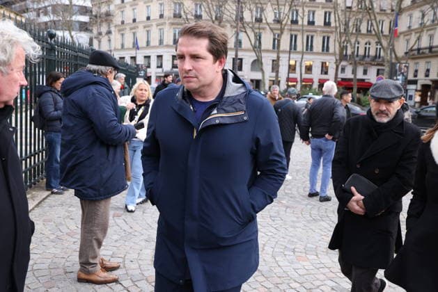 Figure of French Football Rolland Courbis funeral - Paris Cedric Carrasso arriving to the funeral ceremony for Rolland Courbis at Madeleine church in Paris, France on January 14, 2026. Rolland Courbis, a former French footballer, coach and outspoken media commentator has died aged 72. Photo by Jerome Domine ABACAPRESS.COM Paris France  Copyright: xDominexJerome ABACAx