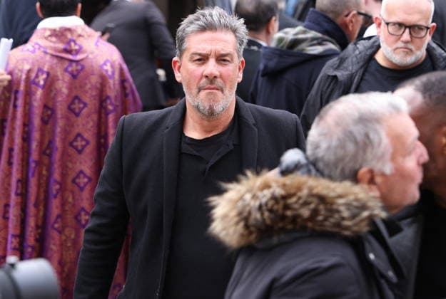 Figure of French Football Rolland Courbis funeral - Paris Titoff arriving to the funeral ceremony for Rolland Courbis at Madeleine church in Paris, France on January 14, 2026. Rolland Courbis, a former French footballer, coach and outspoken media commentator has died aged 72. Photo by Jerome Domine ABACAPRESS.COM Paris France  Copyright: xDominexJerome ABACAx
