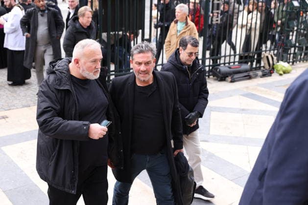 Figure of French Football Rolland Courbis funeral - Paris Titoff arriving to the funeral ceremony for Rolland Courbis at Madeleine church in Paris, France on January 14, 2026. Rolland Courbis, a former French footballer, coach and outspoken media commentator has died aged 72. Photo by Jerome Domine ABACAPRESS.COM Paris France  Copyright: xDominexJerome ABACAx