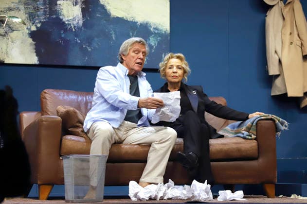 Sigmar Solbach and Michaela May at the photo rehearsal for the play Der Abschiedsbrief at the Komödie Winterhuder Fährhaus Hamburg, 14 01 2026 Foto:xgbrcix xFuturexImagex abschiedsbrief_6104