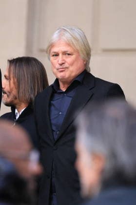 Figure of French Football Rolland Courbis Funeral - Paris Denis Charvet after the funeral ceremony for Rolland Courbis at Madeleine church in Paris, France on January 14, 2026. Rolland Courbis, a former French footballer, coach and outspoken media commentator has died aged 72. Photo by Jerome Domine ABACAPRESS.COM Paris Ile-de-France France  Copyright: xDominexJerome ABACAx