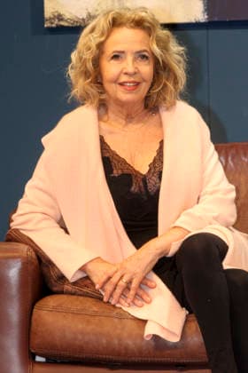 abb Michaea May plays the wife Maud actress actress at the photo rehearsal scene for the play Der Abschiedsbrief by Audrey Schebat on stage at Komoedie Winterhuder Faehrhaus on 14 01 2016 in Hamburg Hamburg Germany