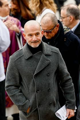 Stéphane Courbis Arrivals at the religious ceremony in tribute to Rolland Courbis at the Madeleine church in Paris, France, on January 14, 2026 Jacovides Moreau Bestimage Arrivals at the religious ceremony in tribute to Rolland Courbis at the Madeleine church in Paris, France, on January 14, 2026 Paris France  Copyright: xJACOVIDES-MOREAUx xBESTIMAGExJACOVIDES-MOREAUx xBESTIMAGEx