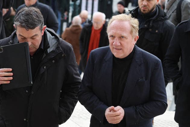 François Henri Pinault Arrivals at the religious ceremony in tribute to Rolland Courbis at the Madeleine church in Paris, France, on January 14, 2026 Jacovides Moreau Bestimage Arrivals at the religious ceremony in tribute to Rolland Courbis at the Madeleine church in Paris, France, on January 14, 2026 Paris France  Copyright: xJACOVIDES-MOREAUx xBESTIMAGExJACOVIDES-MOREAUx xBESTIMAGEx