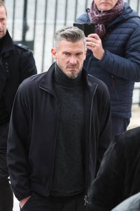Grégory Coupet Arrivals at the religious ceremony in tribute to Rolland Courbis at the Madeleine church in Paris, France, on January 14, 2026 Jacovides Moreau Bestimage Arrivals at the religious ceremony in tribute to Rolland Courbis at the Madeleine church in Paris, France, on January 14, 2026 Paris France  Copyright: xJACOVIDES-MOREAUx xBESTIMAGExJACOVIDES-MOREAUx xBESTIMAGEx
