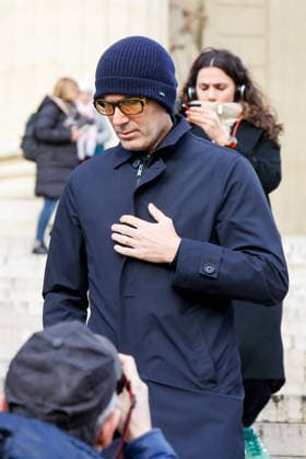 Zinédine Zidane Exits of the religious ceremony in tribute to Rolland Courbis at the Madeleine church in Paris, France, on January 14, 2026 Jacovides Moreau Bestimage Exits of the religious ceremony in tribute to Rolland Courbis at the Madeleine church in Paris, France, on January 14, 2026 unknown  Copyright: xJACOVIDES-MOREAUx xBESTIMAGExJACOVIDES-MOREAUx xBESTIMAGEx