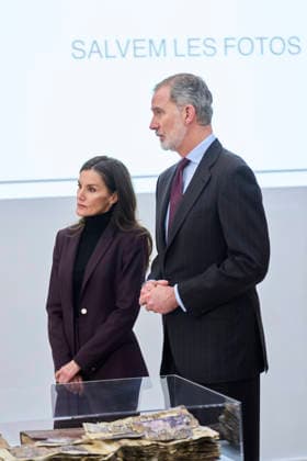 Spanish Royals Visit to the project Save the Photos UPV Recover the Memories King Felipe VI of Spain, Queen Letizia of Spain visits to the project Save the Photos UPV Recover the Memories at University of Pais Valencia on January 14, 2026 in Valencia, Spain Photo by IMAGO MPG Valencia University of Pais Valencia Comunidad Valenciana Spain  Copyright: xMPGx
