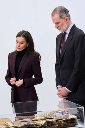 14-01-2026 University Queen Letizia and King Felipe visited the Save the UPV photos and recoved the memories project at the faculty if Fine Arts at the Polytechnic university of Valencia. No Spain Â  Copyright: xPPEx