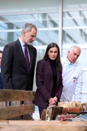 14-01-2026 University Queen Letizia and King Felipe visited the Save the UPV photos and recoved the memories project at the faculty if Fine Arts at the Polytechnic university of Valencia. No Spain Â  Copyright: xPPEx