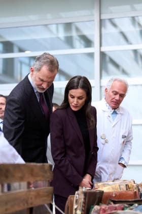 14-01-2026 University Queen Letizia and King Felipe visited the Save the UPV photos and recoved the memories project at the faculty if Fine Arts at the Polytechnic university of Valencia. No Spain Â  Copyright: xPPEx