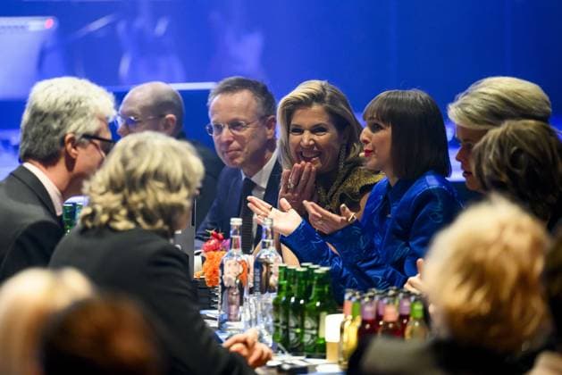 Groningen, The Netherlands, 2026-01-14 14:02:28 GRONINGEN, January 14, 2026, De Oosterpoort. Queen Maxima opens the 40th edition of Eurosonic Noorderslag (ESNS) at De Oosterpoort in Groningen. ESNS is an independent platform that puts European music talent in the spotlight worldwide. ESNS offers European artists, with a special focus on Dutch talent, the opportunity to break through and become the headliners of tomorrow. PHOTO: NLBeeld Patrick van Emst Credit: NL Beeld Patrick van Emst  Copyright: xx x