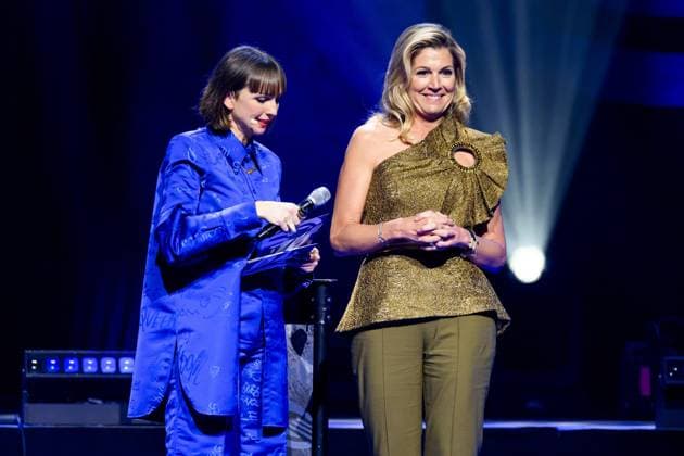 Groningen, The Netherlands, 2026-01-14 14:56:53 GRONINGEN, January 14, 2026, De Oosterpoort. Queen Maxima opens the 40th edition of Eurosonic Noorderslag (ESNS) at De Oosterpoort in Groningen. ESNS is an independent platform that puts European music talent in the spotlight worldwide. ESNS offers European artists, with a special focus on Dutch talent, the opportunity to break through and become the headliners of tomorrow. PHOTO: NLBeeld Patrick van Emst Credit: NL Beeld Patrick van Emst  Copyright: xx x